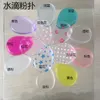 Silicone Gel Cosmetic Puff Transparent Silica Flawless Powder Sponge Face Blending Jelly Make Up Accessories