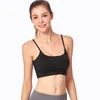 Spring And Summer Spaghetti Strap Yoga Sports Bra Female Sling Beautiful Back Running Workout Exercise Underwear Outfit