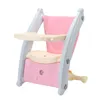 Cadeira de bebê 3 em 1 com luzes, cadeira de balanço multifuncional, cadeira de jantar, cavalo de balanço, plástico estável, brinquedos para crianças, presentes
