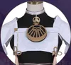 Gioco Genshin Impact Kujo Sara Costume Cosplay Vestito Uniforme Vestito da Festa di Halloween Scarpe Parrucca