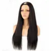 U Part perruques cheveux humains mongol Remy droite 130% densité sans colle Non dentelle perruque pour les femmes couleur naturelle