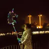 Étrange nouvelle LED étoile vague ballon éclairage Transparent lumineux licorne étoiles en forme de coeur lumière cadeau enfants jouet fête d'anniversaire mariage lampe de mariée