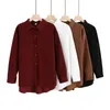 Vrouwen Corduroy Shirt Herfst Winter Mode Volledige Mouw Vrouwelijke Vintage Losse Blouse Casual Shirts Solid Streetwear Tops 210423