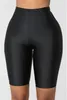 Kvinnor plus storlek byxor hög midja sport shorts kvinnor biker sommar casual sexig mager fitness solid bodycon cykling smala bottnar