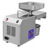 Prensa de aceite de 110V/220V 610W, Extractor de aceite de sésamo y maní de linaza para el hogar y comercial, prensador de acero inoxidable