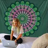 Indian Bohemian Hippie Tapestry Cloth Decoration Hippie Psychedelic Mandala Moon Sun Tapestry Wall Hanging Larg 210609