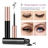 3 par magnetiska ögonfransar 3D faux mink ögonfransförlängning eyeliner fransar packar kort falskt fransande handmade9347514