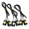 10Pcs/Lot Eagle Eye 2LED Lights Hawkeye Light Daytime Running Lights 3W for Car Motorcycle License Plate Lamps Universal 12V