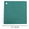 Matbord Mat Placemat Pad Värmebeständig skålar Kaffekoppar Korgar Porslin Mat för hemkök Party Supply CCF7020