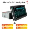 1 DIN Android 10 자동차 스테레오 라디오 GPS Navi WiFi 블루투스 오디오 범용 조정 가능한 스크린 멀티미디어 플레이어 2Din 헤드 유닛 RDS