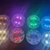 卸売 LED ライトガラスボンベース喫煙アクセサリー 7 色自動調整ファミリーパーティーバーツールホッカ軽くたたくリグ