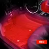 Automotive Car Interior Decorative Lights LED CAR FOOT LIGHT 24/36/48 LED CAR Atmosphere Lamp Ambient Lamp Fjärrkontroll/röstkontroll