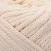 Clothing Yarn 3mm 4mm 5mm 6mm Macrame Rope Twisted String Cotton Cord For Handmade Natural Beige DIY Home Wedding Accessories Gift 100M