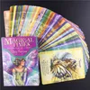 44pcs Tarot Magical Times Empowerment Party Game Deck Oracles s Divination Cartes à jouer Jeux de société pour Fun Family