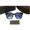 Kvalitetsdesigner 0642k Unisex Solglasögon Big-Square Frame Plank + Metal UV400 Muti-Color Googles Full Set Packing