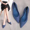 Summer Fashion Korean Style Pointed Toe Shallow Women Beach Sandals Flat Slip-On Lady Jelly Shoes Rubber Rain 20210513