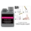 Nail Art Kits Professional Full Acrylic Kit med 120 ml flytande dekorationer allt för Manicure Tools7933291