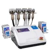 Draagbaar 6 in 1 40k ultrasone cavitatie afslank vacuüm pressotherapie radiofrequentie 8 pads lipo laser diode gewichtsverlies lllt lipolysemachine