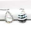Старинные слезные PAUA Abalone белые оболочки вводят подвесные ожерелья для женщин и мужчин красочные морские раковины подвеска BOHO Handmade мода пляж нежные ювелирные изделия подарки
