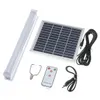 Solar Powered 30 LED Light Bar Home Room Camping Outdoor Garden Hanging Lamp With Remote Control