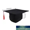 Children's Graduation Hat Costume Accessory Doctoral Cap with Red Tassel for Kids