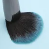 7 stks Andere Huishoudelijke Sundries Vlam Diamant Sets met Mental Handvat Blauw Dark Soft Brush Gezicht Make Up Wenkbrauw Oogschaduw Poeder Make Borstels Tool ZWL308