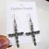 Egyptian Big Ankh Cross Dangle Drop Earrings for Women Vintage Fashion Statement Jewelry Minimalist Gothic Goth Accsori