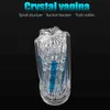 Soft Pussy Sex Toys Transparent Vagina Male Masturbator Cup Adult Endurance Exercise Products Vacuum Pocket for Men183f21275265166