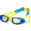 Children's Professional Swimsuit Goggles Swim Shurt Uv Swimsuit Glasses Electric Waterproof Silicone Swimming Kids Glasses Y220428