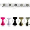 DIY Acrylic Nail Art Practice Stands Magnetic Nails Tip Holders Reusable Training Fingernail Display Holder