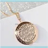 Chains Necklaces & Pendants Jewelrychains Zavorohin Can Put Po Locket Pendant Necklace Openable Big Clock Round Shape Box Choker Frame Jewel