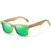 Óculos de sol Moda Skates de madeira Bambu Polarizado para mulheres Mens Marca Designer de madeira óculos UV400