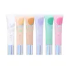 DEROL Matte 6 Color Liquid Eyeshadow Primer Long Lasting Soft Smooth Migliora la copertura del colore Flaw Face Concealer Cream