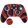 High Quality Gamepad Camouflage Silicone Case for XBOX Series X S Controller Anti-slip Soft Protective Cover Camo Skin DHL FEDEX EMS FREE SHIP