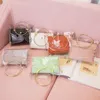 Sac à main Design de luxe pour femmes, sac seau Transparent, petit sac à bandoulière en gelée PVC Transparent, sacoche à chaîne