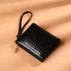 HBP 2022 New Crocodile Pattern Coin Purse Mini Fashion Clutch Ladies Carry Small Bag Large Capacity Card Small Wallet