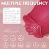 Nxy Sex Vibrators Rose Toys Vibratore per leccare la lingua per le donne Massaggiatore per capezzoli Clit Stimolatore per clitoride Figa Masturbatore femminile 1208