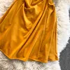 Singrainy Femmes Deep V Col Robe De Soirée Mode Vacances Dos Nu Solide Sangle Robes Courtes Été Coréen Casual Une Robe De Ligne 210419