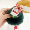 Sevimli Noel Saç Bantları Kızlar Elastik Lastik Bant Saç Aksesuarları Çocuk Christma Şapkalar Scrunchies Süsler Hediye