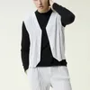 IEFB Herrkläder Plisserad Outwear Vest Casual Trend All-Match Single Breasted V Collar Waistcoat för Man 9Y3838 JE111 210524