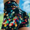 Kadınlar 3D Baskı Yüksek Bel Yoga Şort Biker Spor Gym Egzersiz Endifte Pantolon Seksi Elastik Fitness Koşu Pantolon Kıyafet