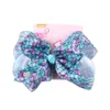 Free DHL 8inch Fashion Cute Big Bow knot Hairclips Barrette Hair Accessories Baby Girl Hairpins Head Bands Infant Toddler Headwear Kids Girls