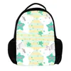 Women & Men Waterproof Backpack 15 Inch Laptop Travel School Bag Girls Boys Cute Simple Black Sheep Pattern