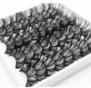 Thick Long 11-27mm Mink False Eyelashes Extensions Soft Light Reusable Handmade Curly Crisscross 18 Pairs 3D Fake Lashes Set Makeup For Eyes 10 Models Available