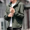 Men's Jackets Hoodies Casual Autumn Overcoats Outwear Plus Size M-4XL Spring Fashion Slim Fit Hooded Thin Coat