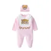Newborn Baby Cotton Romper 0-2Y Rompers Toddle Baby Bodysuit Retail Kids Jumpsuit Clothes