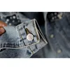 Kadın Ceketleri Jean Ceket Kadın Giysileri Sonbahar Moda Denim Tam Kollu Gevşek Düğme İncileri Kısa Kap Vahşi Boş Zaman