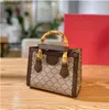 Nuova borsa a tracolla tote designer di marca Diana Bamboo Crossbody Borse a forma quadrata