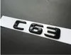 Gloss Black Chrome Trunk Letters Emblem Emblem Badges for Mercedes Benz W176 A45 C63S AMG A45 C63 E63S8800081