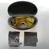 UV400 Fahrradbrille 9471 Männer Frauen Outdoor-Sport Radfahren Brillen Fahrrad Sonnenbrille Reitbrille 1 Linse mit Etui